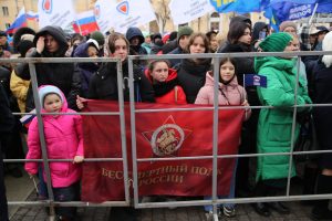 Астраханские патриоты приняли участие в митинг-концерте, приуроченного Дню защитника Отечества
